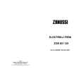 ZANUSSI ZOB851 Owners Manual
