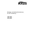 JUNO-ELECTROLUX JDK7260E Owners Manual
