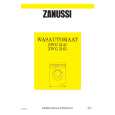 ZANUSSI ZWG5161 Owners Manual