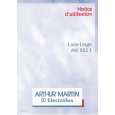 ARTHUR MARTIN ELECTROLUX AW552F Owners Manual
