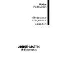 ARTHUR MARTIN ELECTROLUX AR8206D Owners Manual