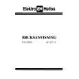 ELEKTRO HELIOS KF277-2 Owners Manual