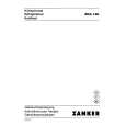 ZANKER ZKK160 Owners Manual