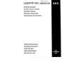 AEG VAMPYR 831 I Owners Manual