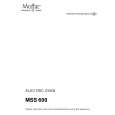 MOFFAT MSS600B Owners Manual