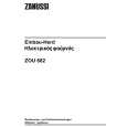 ZANUSSI ZOU682X Owners Manual