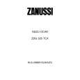 ZANUSSI ZDG325TCX Owners Manual