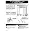 WHIRLPOOL PAV5158AWW Installation Manual