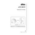 JUNO-ELECTROLUX JCK990E Owners Manual