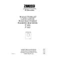 ZANUSSI F1415 Owners Manual