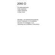 AEG 2060D-M/CH Owners Manual