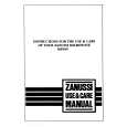 ZANUSSI ME905W Owners Manual