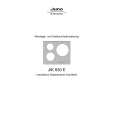 JUNO-ELECTROLUX JIK630E 93O Owners Manual