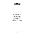 ZANUSSI ZHN735N/1 Owners Manual