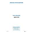 ARTHUR MARTIN ELECTROLUX ASF6170 Owners Manual