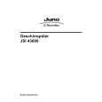 JUNO-ELECTROLUX JSI43600W Owners Manual