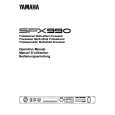 YAMAHA SPX990 Owners Manual