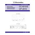 ELECTROLUX CP2010 Owners Manual
