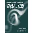 YAMAHA PSR-640 Owners Manual