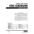 YAMAHA CDC635 Service Manual