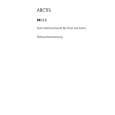 AEG ARCTIS1195-7GA Owners Manual