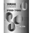 YAMAHA PSS-795 Owners Manual