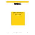 ZANUSSI DWS686 Owners Manual