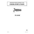 ZOPPAS PO381M Owners Manual