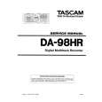 TASCAM DA-98HR Service Manual