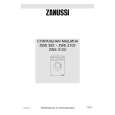 ZANUSSI ZWS382 Owners Manual