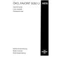 AEG FAV5050U-WML Owners Manual