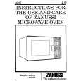 ZANUSSI MW182 Owners Manual