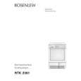 ROSENLEW RTK2361 Owners Manual