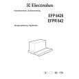 ELECTROLUX EFPR642 Owners Manual