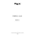 REX-ELECTROLUX FGT2XE Owners Manual