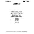 ZANUSSI ZI4163 Owners Manual