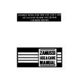 ZANUSSI IH6048W Owners Manual