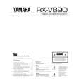 YAMAHA RX-V890 Owners Manual