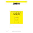 ZANUSSI RUBINO1200 Owners Manual