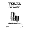 VOLTA U3710 Owners Manual