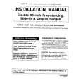 WHIRLPOOL CEP3760AAW Installation Manual