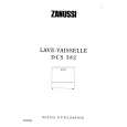 ZANUSSI DCS382Y Owners Manual