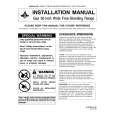 WHIRLPOOL AGR5835QDW Installation Manual