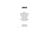 ZANUSSI ZI722/10DAC Owners Manual
