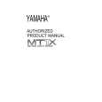 YAMAHA MT1X Owners Manual