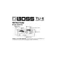BOSS TU-6 Owners Manual