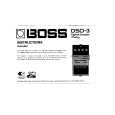 BOSS DSD-3 Owners Manual