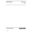 ZANKER EF7680 (PRIVILE) Owners Manual