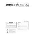 YAMAHA RX-V470 Owners Manual