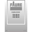FAURE FCH223W Owners Manual